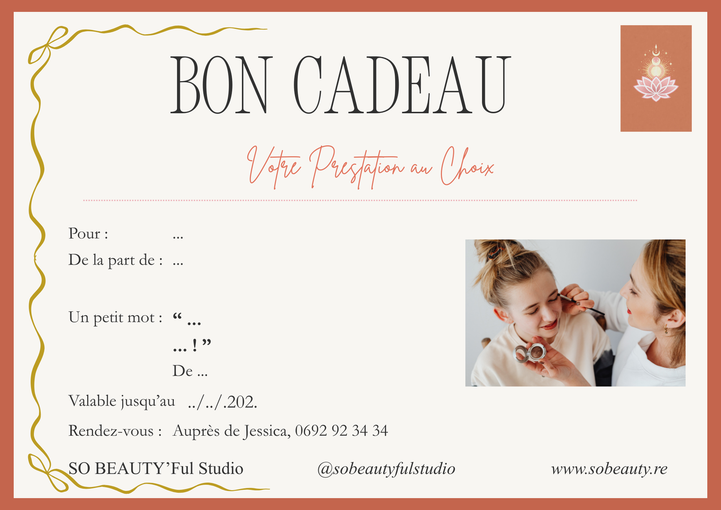 Carte Cadeau So Beauty'Ful