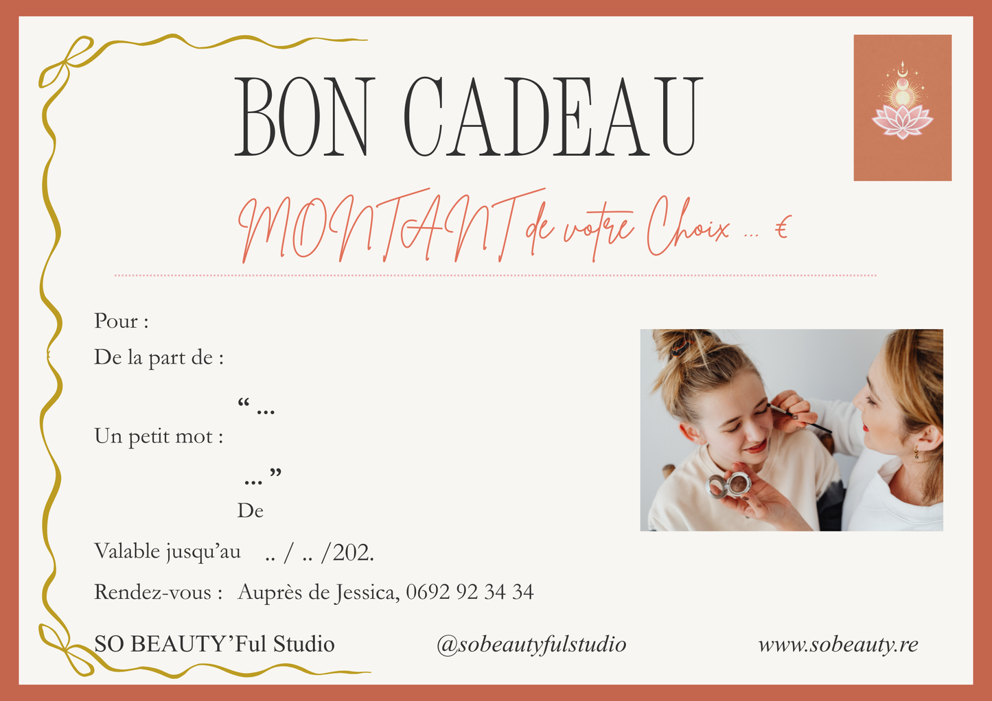 Carte Cadeau So Beauty'Ful